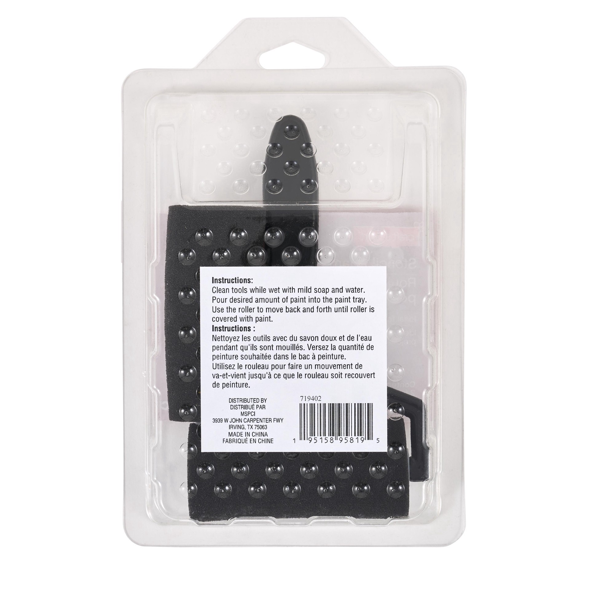 slide 2 of 4, Stencil Foam Roller & Tray Set By Craft Smart, 4 ct