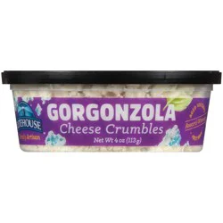 Litehouse Simply Artisan Gorgonzola Cheese Crumbles 4 oz. Tub