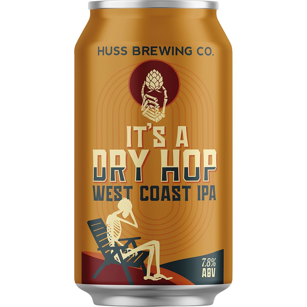 slide 1 of 1, Huss Its A Dry Hop West Coast, 6 ct; 12 oz