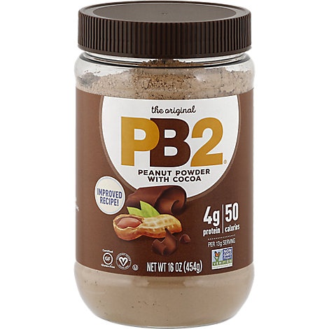 slide 1 of 1, Pb2 Peanut Butter Powdered With Premium Chocolate, 16 oz