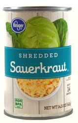 Kroger Shredded Sauerkraut
