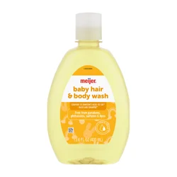 Meijer Baby Hair & Body Wash 13.6 Oz
