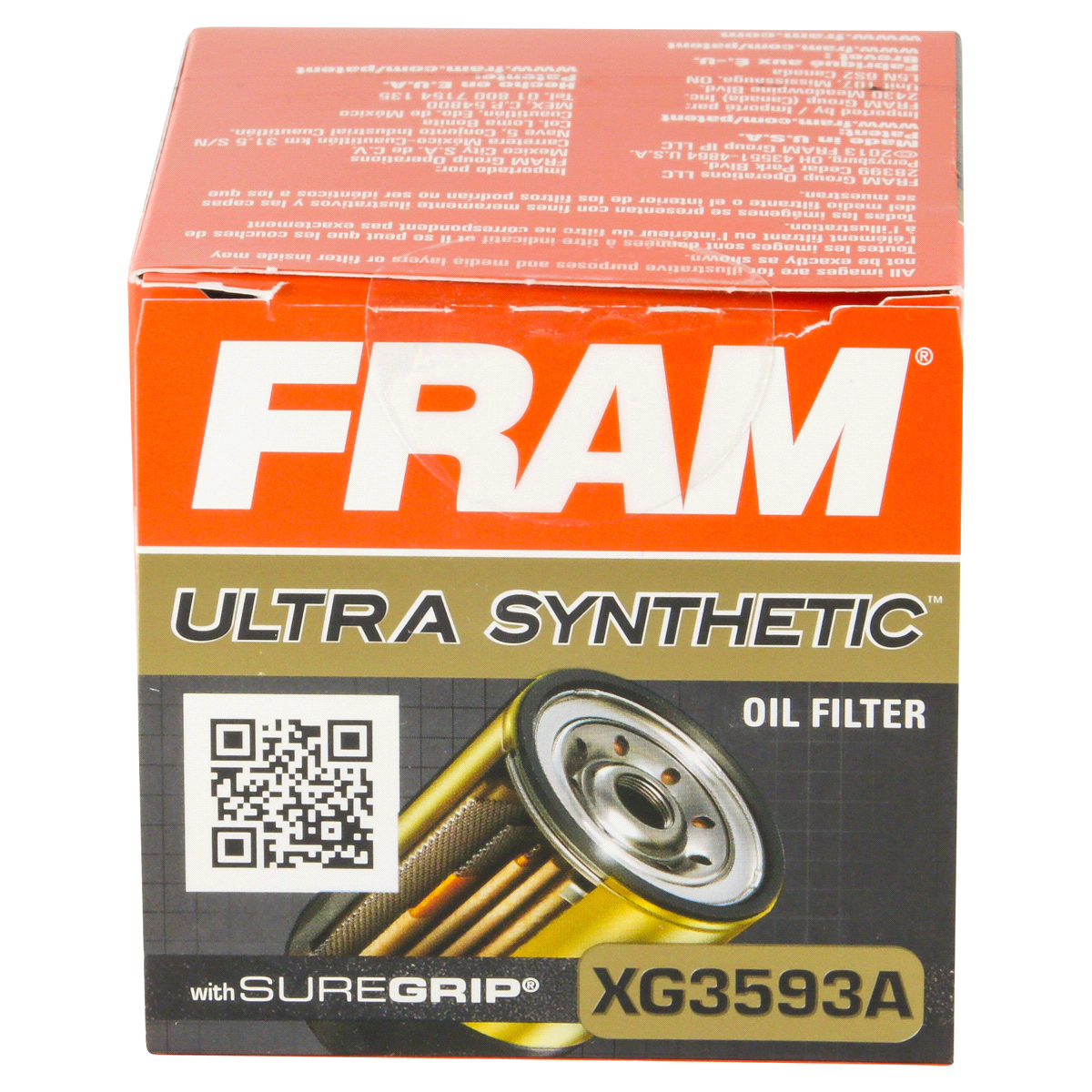 slide 5 of 6, Fram Ultra Oil Filter XG3593A, 1 ct