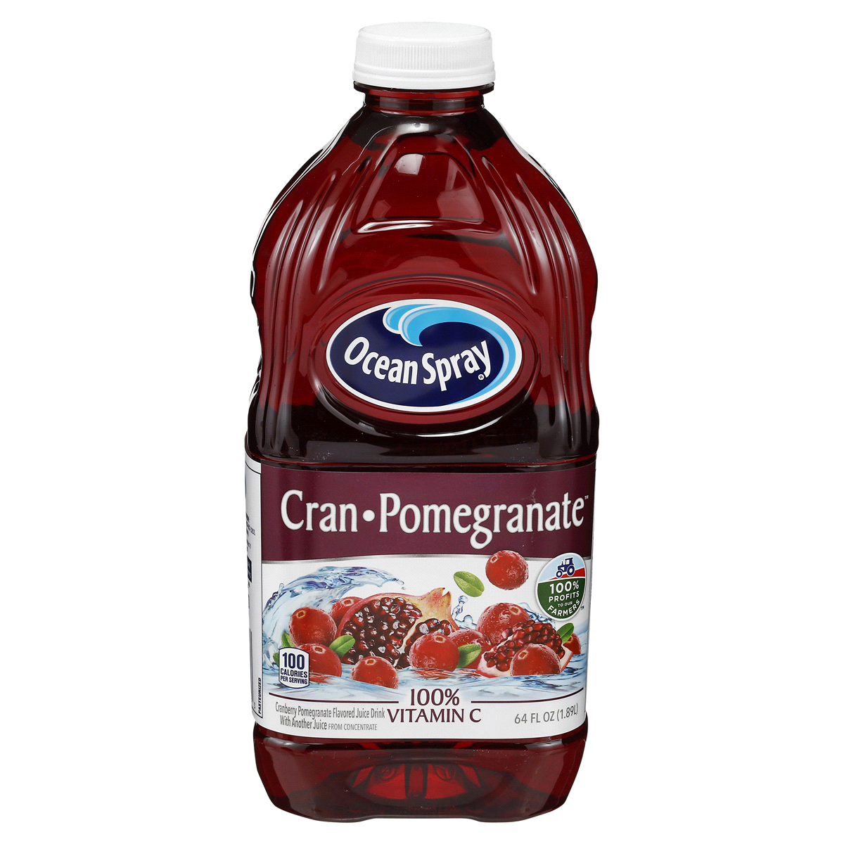 slide 1 of 8, Ocean Spray Cran-Pomegranate Juice, 