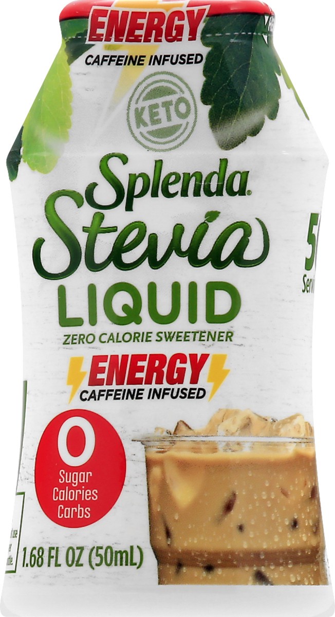 slide 11 of 13, Splenda Energy Stevia Liquid 1.68 oz, 1.68 oz