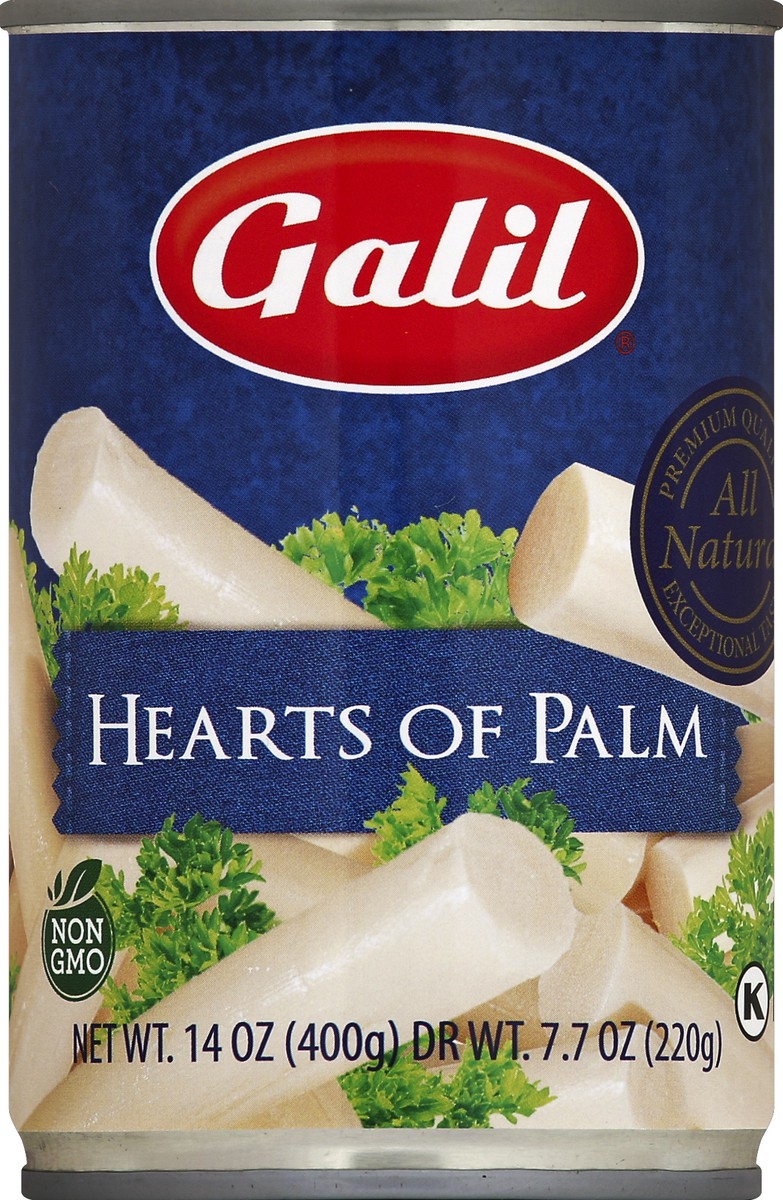 slide 1 of 2, Galil Hearts of Palm 14 oz, 14 oz