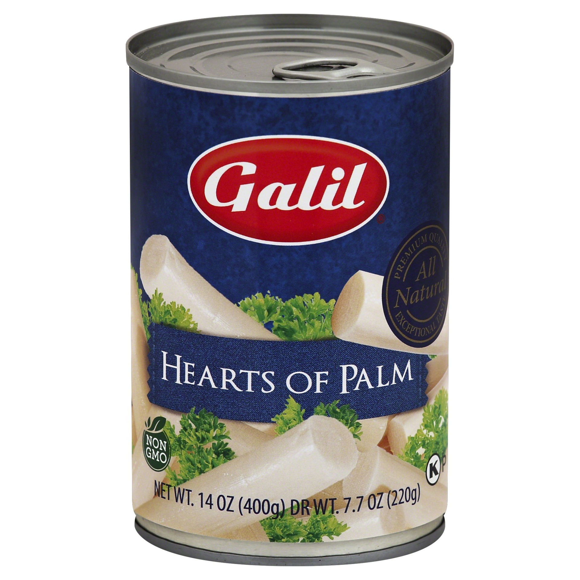 slide 1 of 2, Galil Hearts of Palm 14 oz, 14 oz