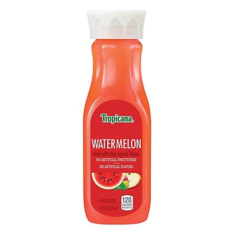 slide 1 of 1, Tropicana Juice Watermelon Chilled- 12 fl oz, 12 oz