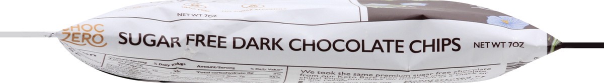 slide 9 of 13, ChocZero 55% Cacao Sugar Free Dark Chocolate Baking Chips 7 oz, 7 oz