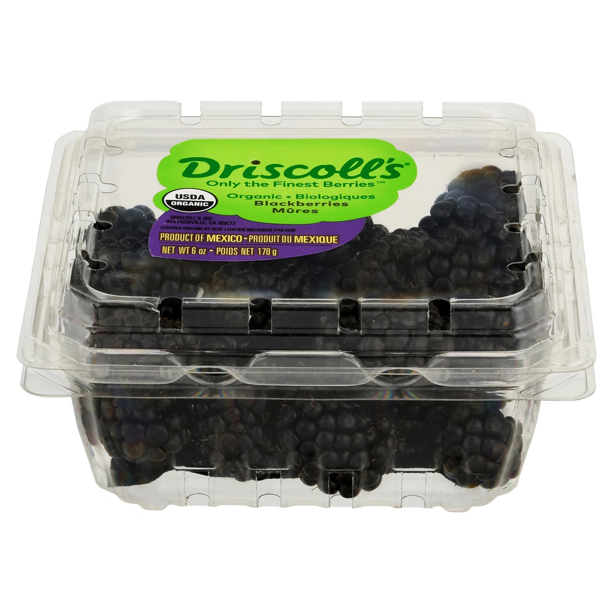 slide 15 of 15, Driscoll's Organic Blackberries, 6 oz