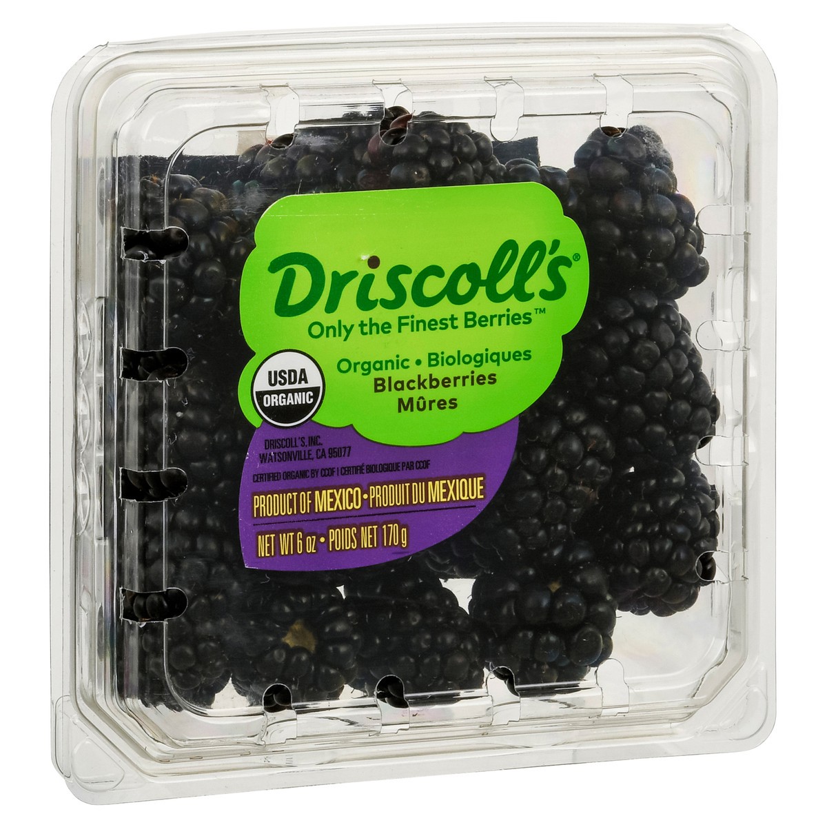 slide 4 of 15, Driscoll's Organic Blackberries, 6 oz
