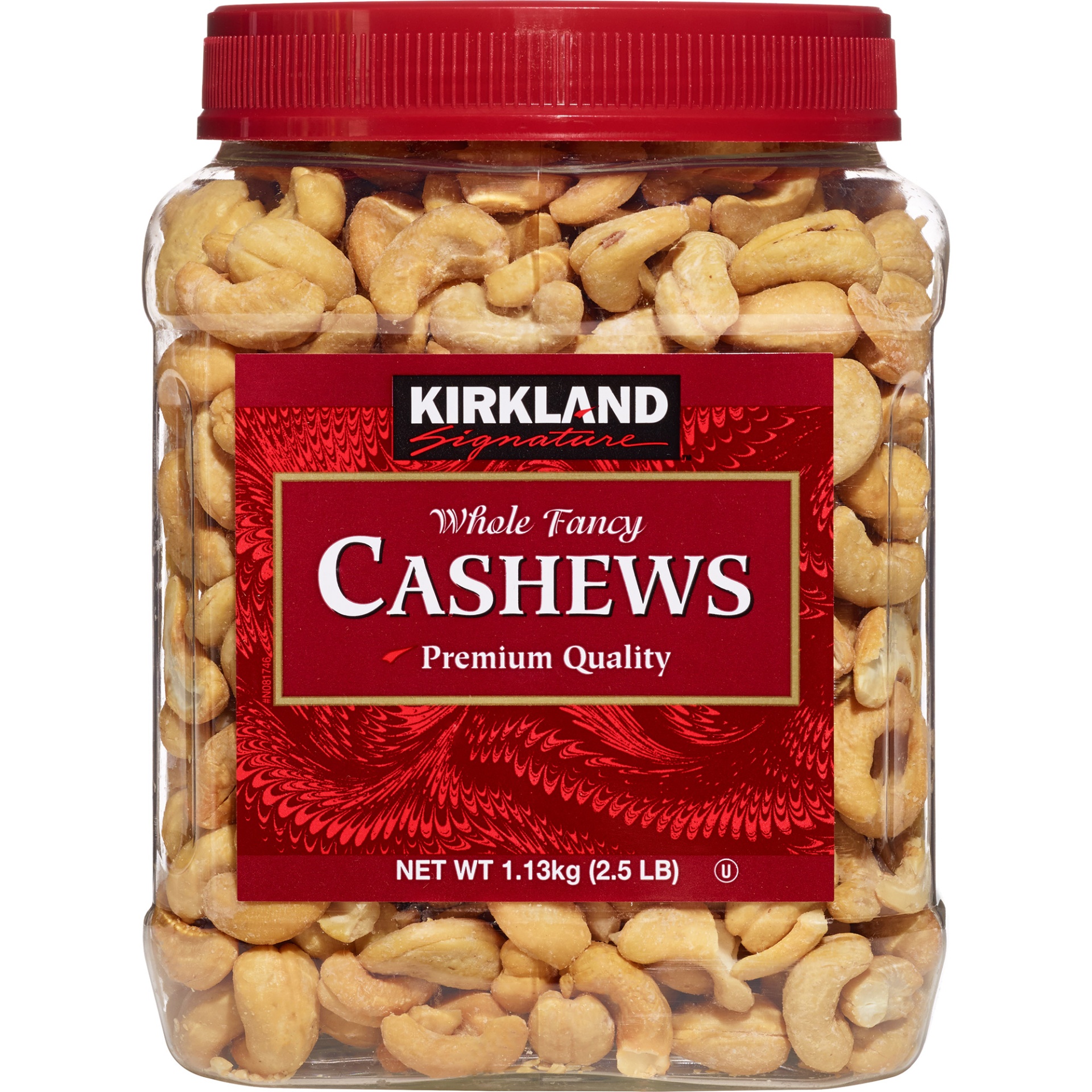 slide 1 of 2, Kirkland Signature Whole Fancy Cashews, 