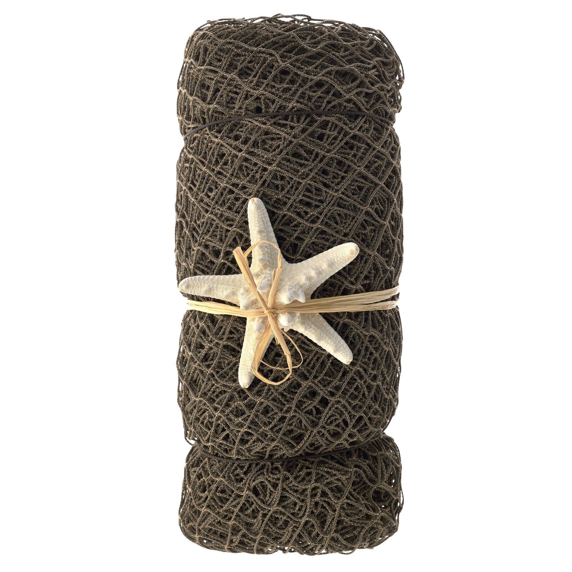 slide 2 of 4, U.s. Shell Inc. Decorative Fishing Net, 5 ft x 12 ft