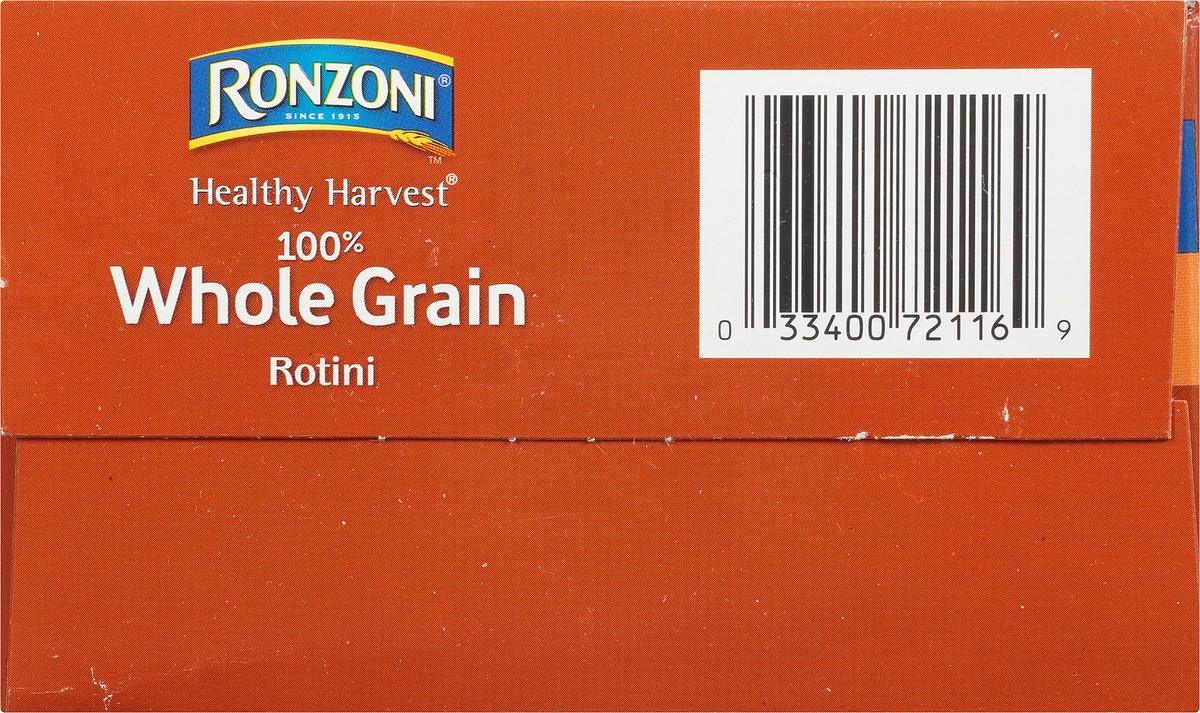 slide 8 of 9, Ronzoni Healthy Harvest Whole Grain Rotini, 16 oz, Whole Wheat Pasta, 16 oz