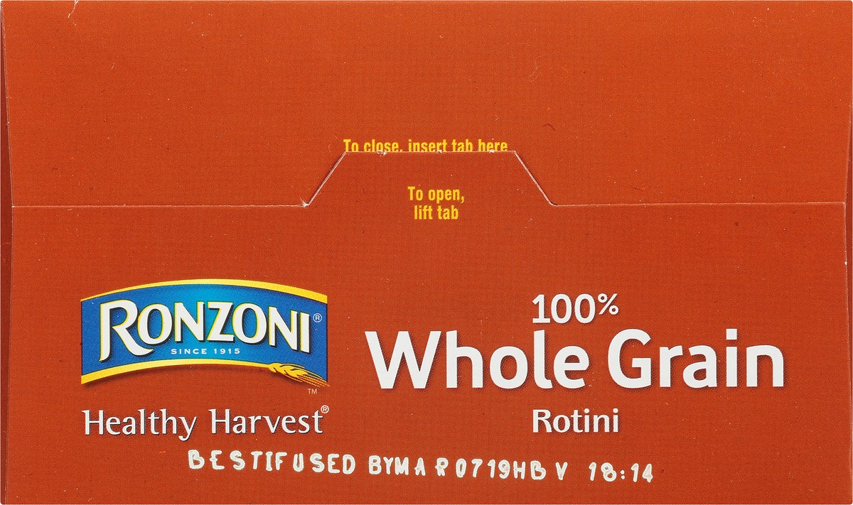 slide 7 of 9, Ronzoni Healthy Harvest Whole Grain Rotini, 16 oz, Whole Wheat Pasta, 16 oz