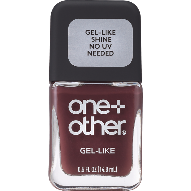 slide 1 of 1, ONE+OTHER One + Other Gel Like Nail Polish, Mulberry, 0.5 oz