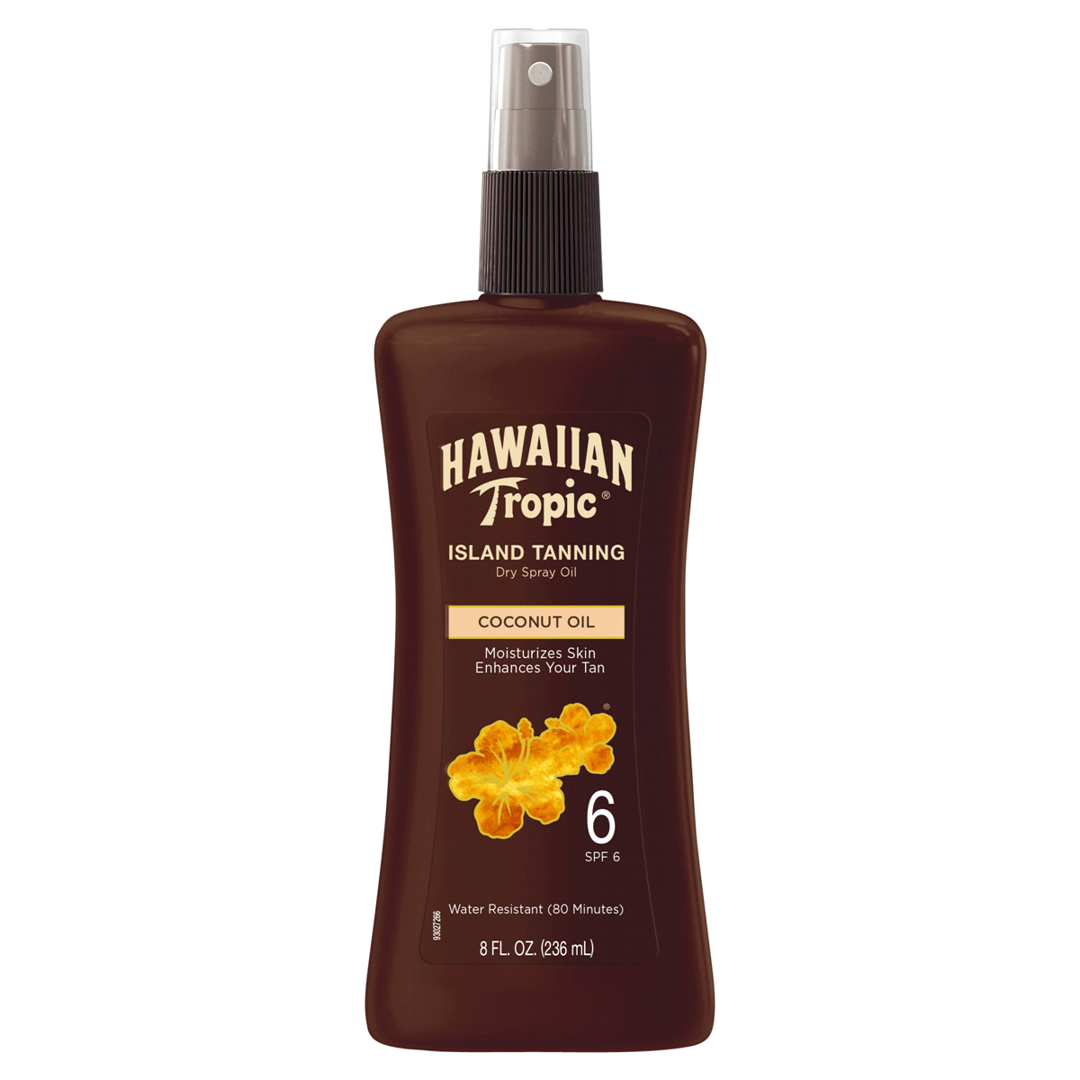 slide 1 of 3, Hawaiian Tropic Tanning Oil Pump Spray - SPF 6, 8 oz