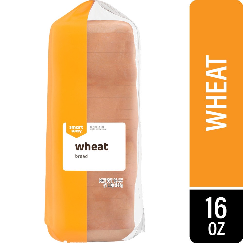 slide 1 of 2, Smart Way Wheat Bread, 16 oz
