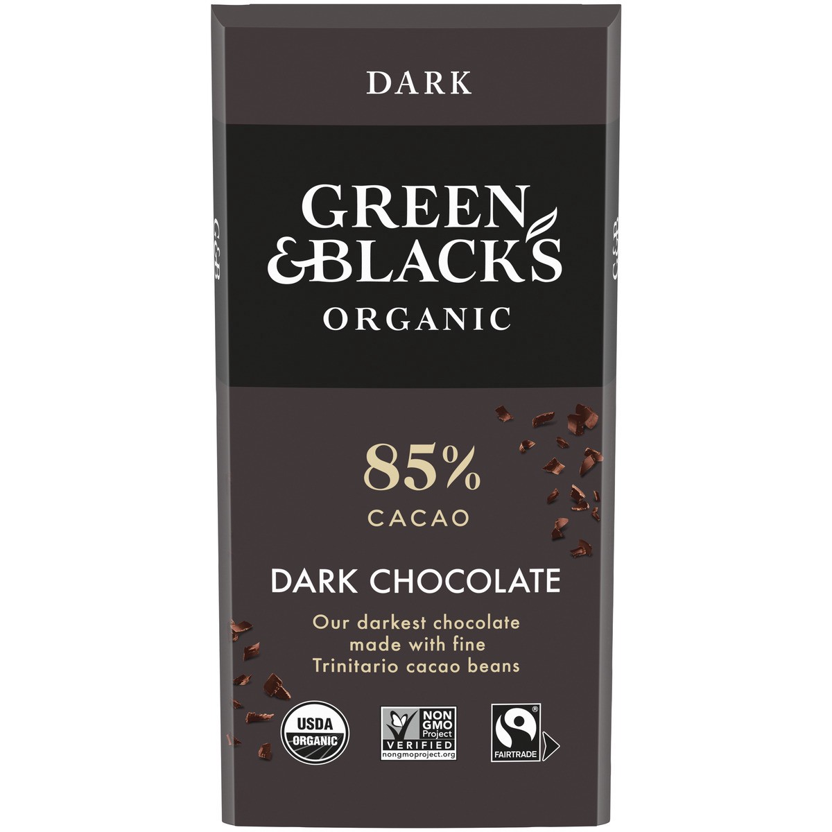 slide 4 of 14, Green Blacks Green & Black's Organic Dark Chocolate Bar, 85% Cacao, 3.17 oz, 3.17 oz