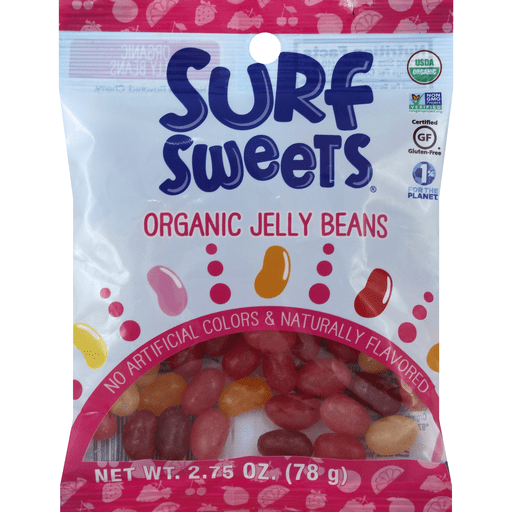 slide 2 of 2, Surf Sweets Organic Jelly Beans, 2.75 oz