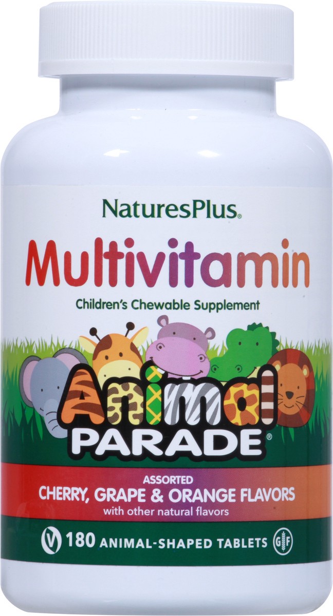 slide 9 of 9, Nature's Plus Animal Parade Assorted, 180 ct