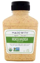 Made With Organic Horseradish Mustard
