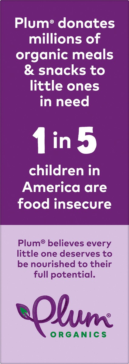 slide 9 of 9, Plum Organics Jammy Sammy Snack Size Sandwich Bar Blueberry + Oatmeal 5-Count Box/1.02oz Bars, 5 ct