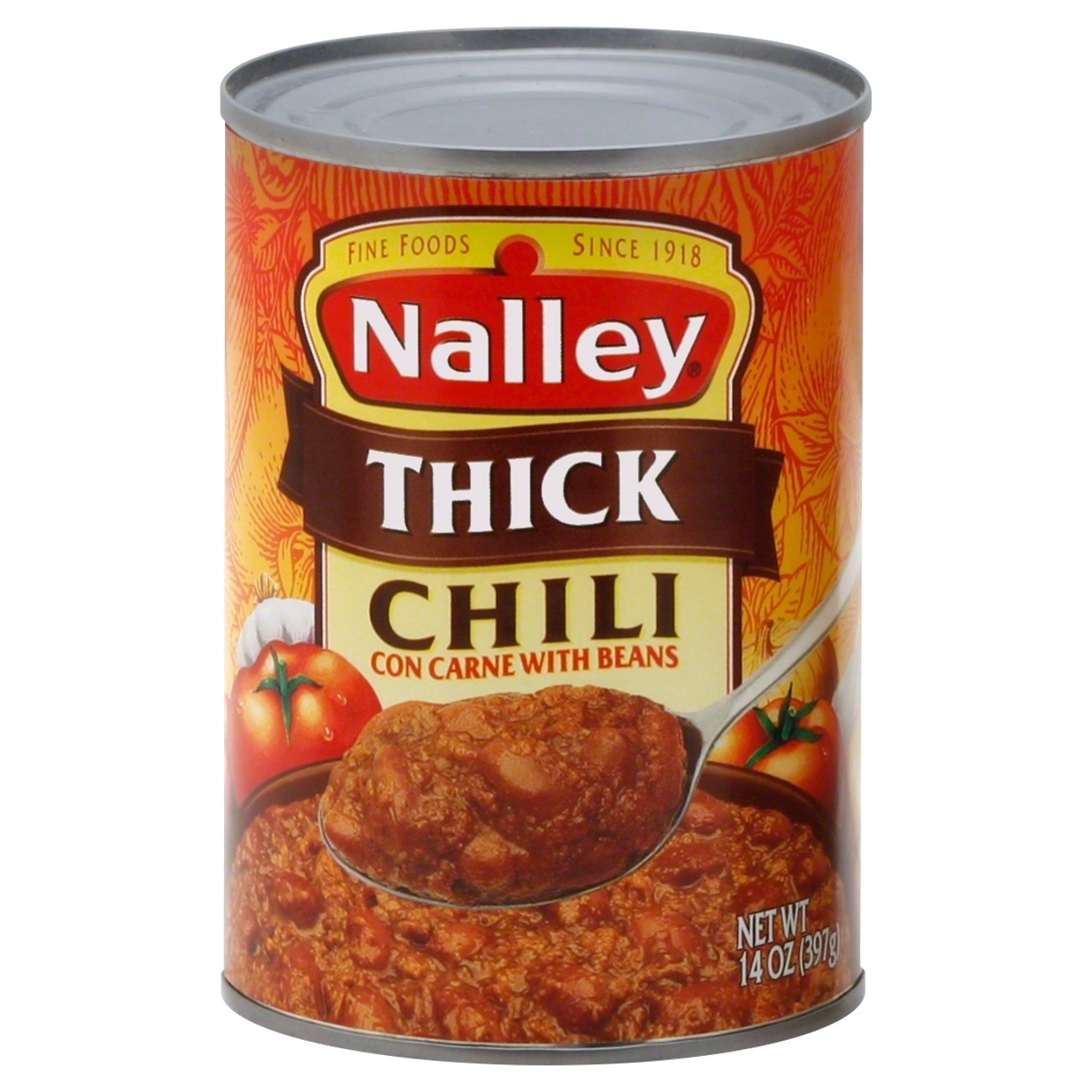 slide 1 of 2, Nalley Thick Chili con Carne with Beans, 