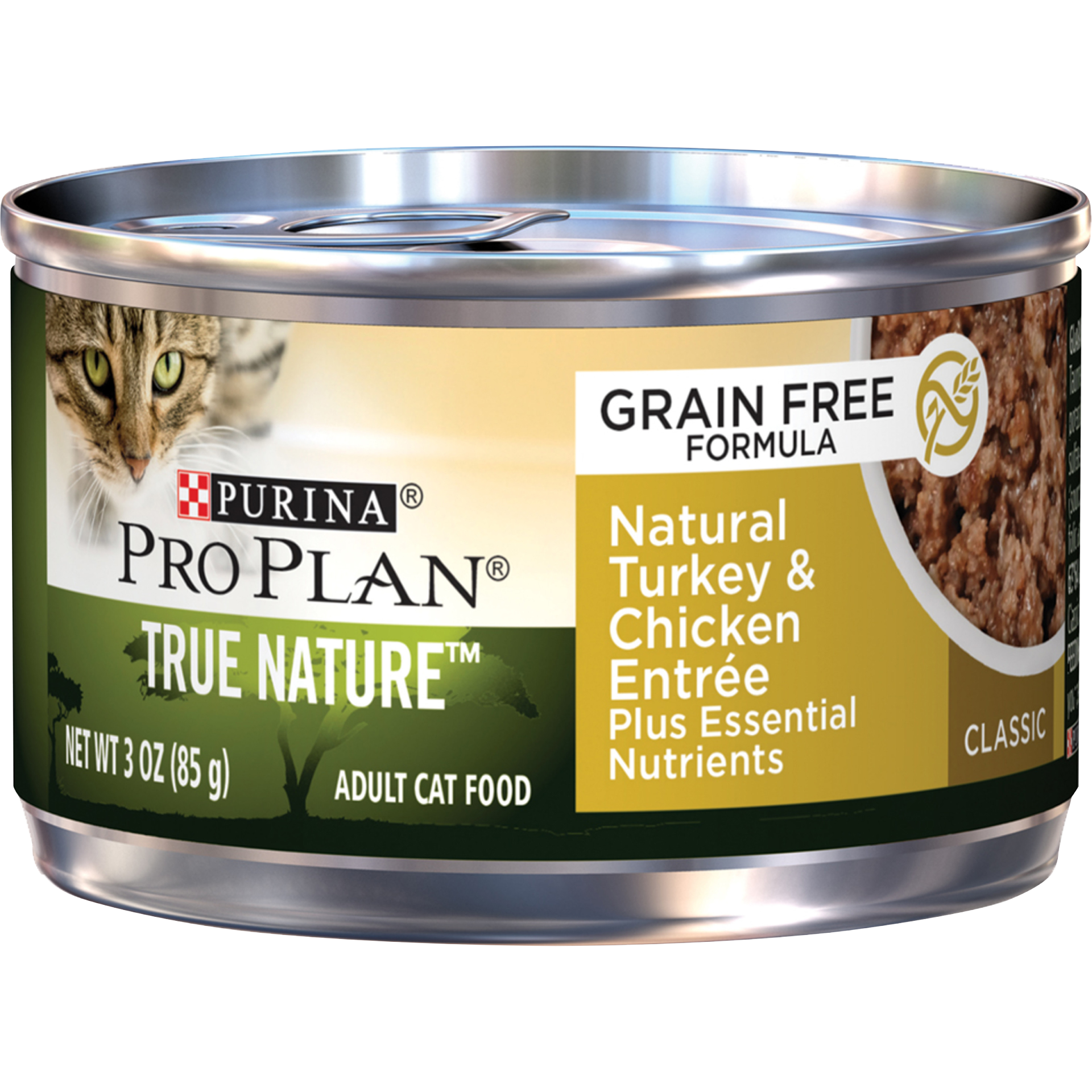 slide 1 of 1, Purina Pro Plan Cat Food - Turkey & Chicken, 3 oz