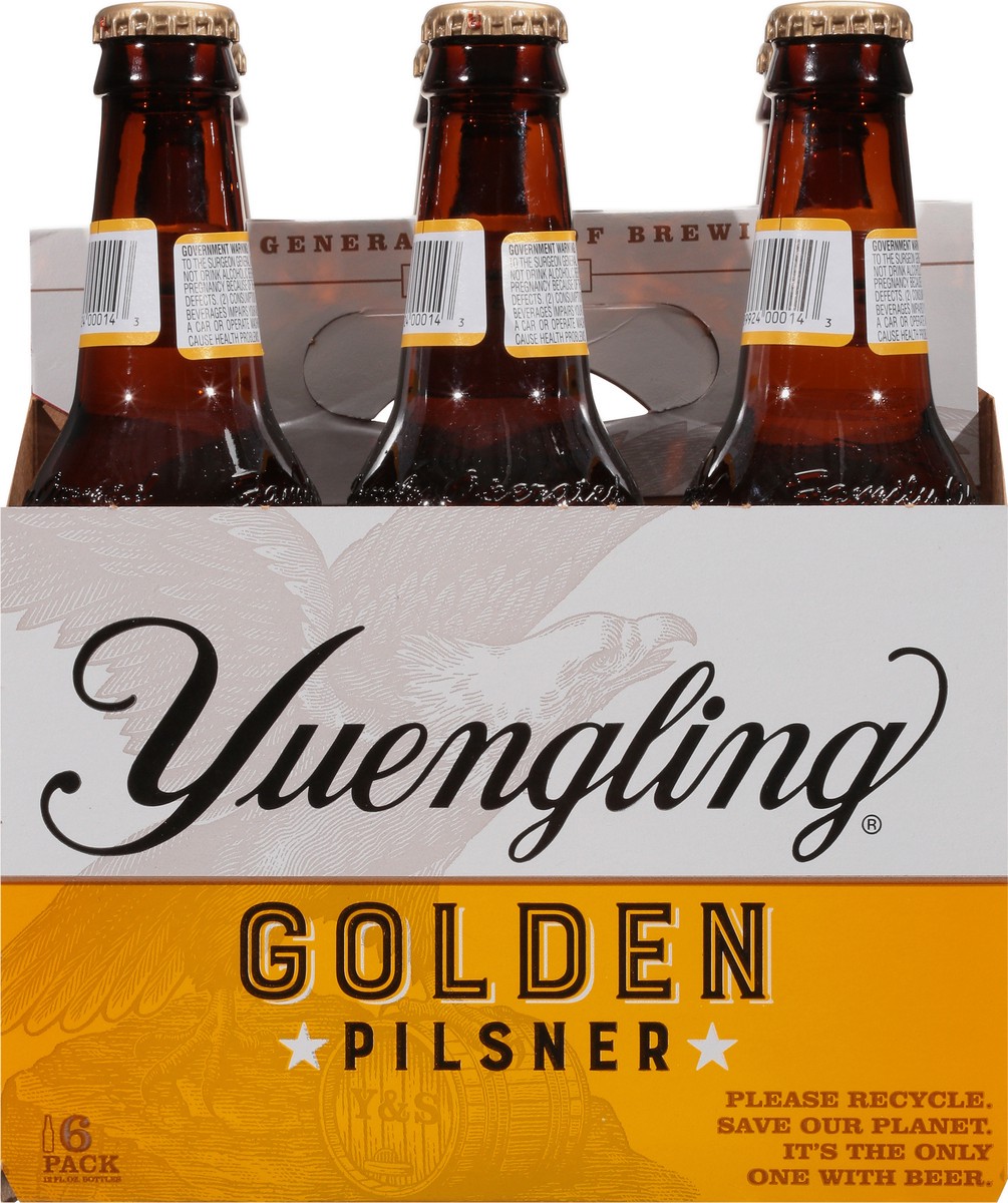 slide 3 of 9, Yuengling Golden Pilsner Beer 6 - 12 fl oz Bottles, 72 oz