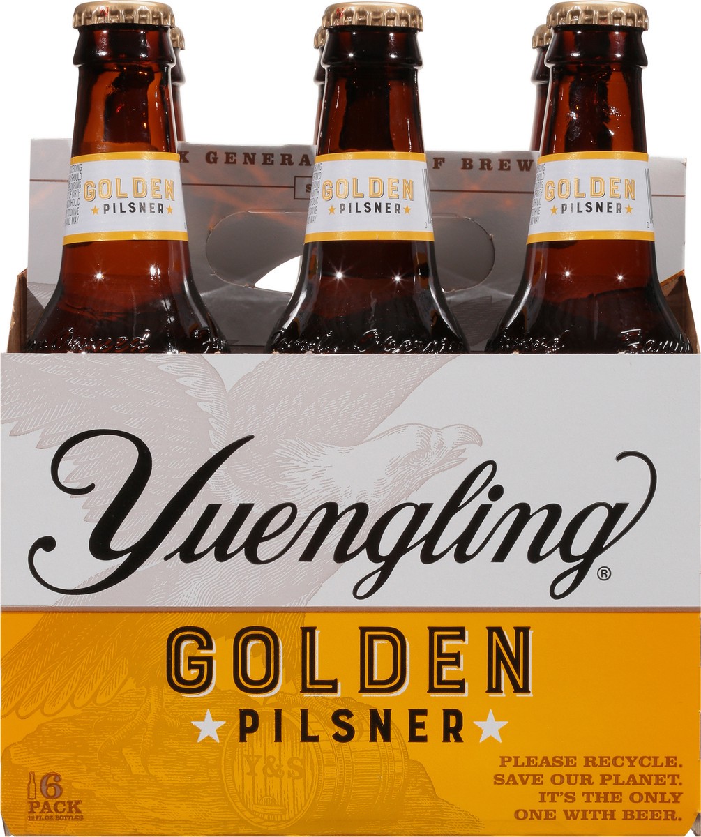 slide 7 of 9, Yuengling Golden Pilsner Beer 6 - 12 fl oz Bottles, 72 oz