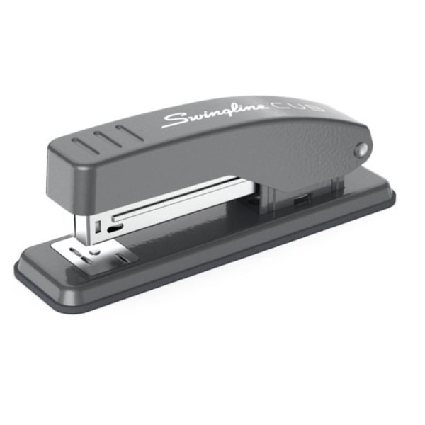 slide 1 of 1, Swingline® Cub™ Compact Metal Stapler, Matte Black, 1 ct