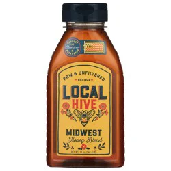 Local Hive Midwest Raw & Unfiltered Honey Blend 12 oz