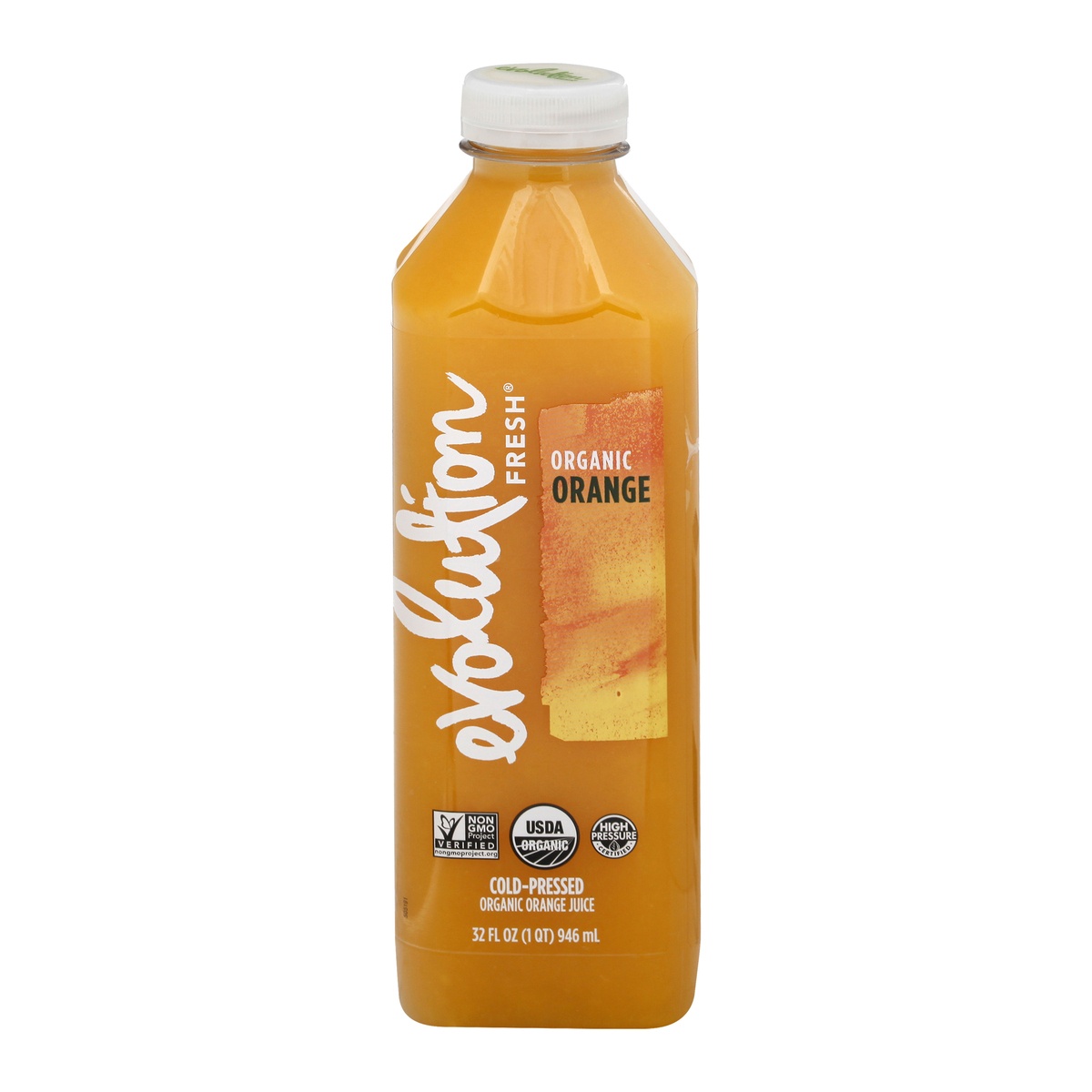 slide 1 of 6, Evolution Fresh Cold-pressed Organic Orange Juice, 32 fl oz