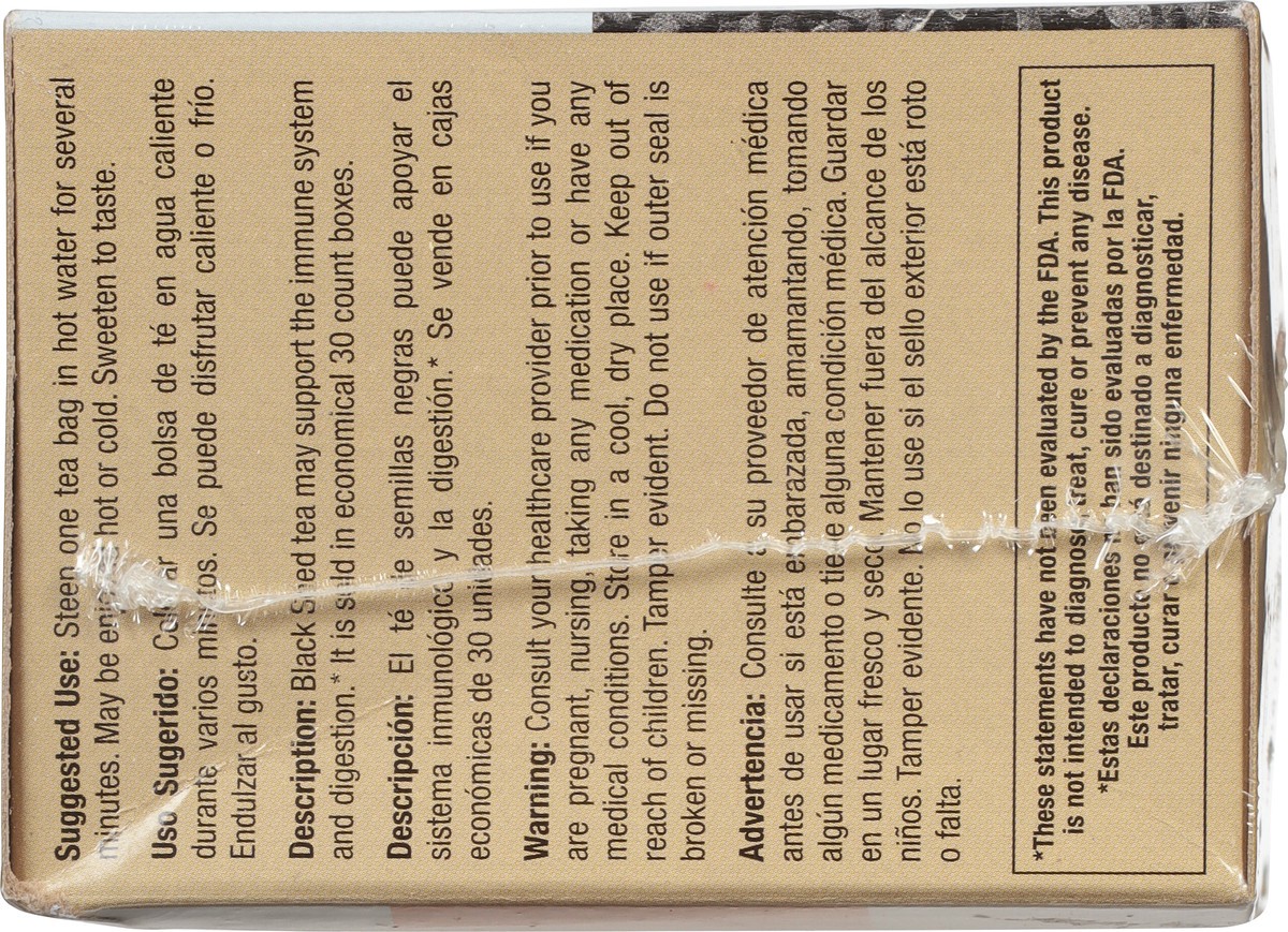 slide 12 of 16, Kumu Tea Bags Black Seed Tea with Green Tea 30 ea, 30 ct