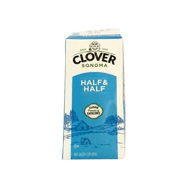 slide 1 of 1, Clover Sonoma Half & Half, 12 gal