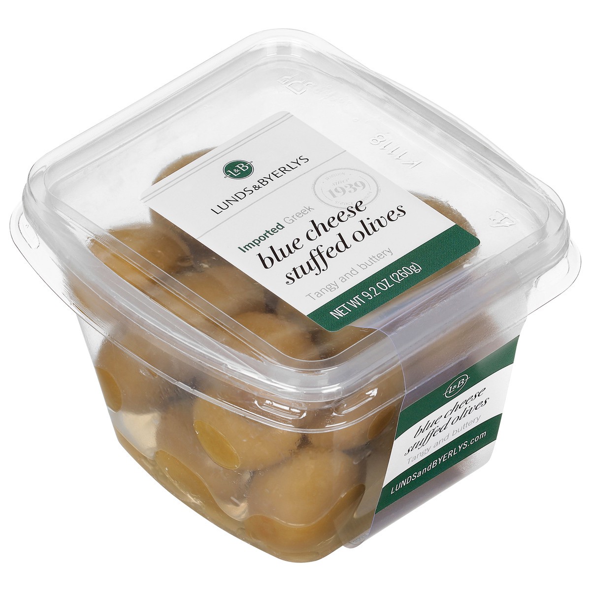 slide 6 of 13, Lunds & Byerlys Imported Greek Blue Cheese Stuffed Olives 9.2 oz, 9.2 oz