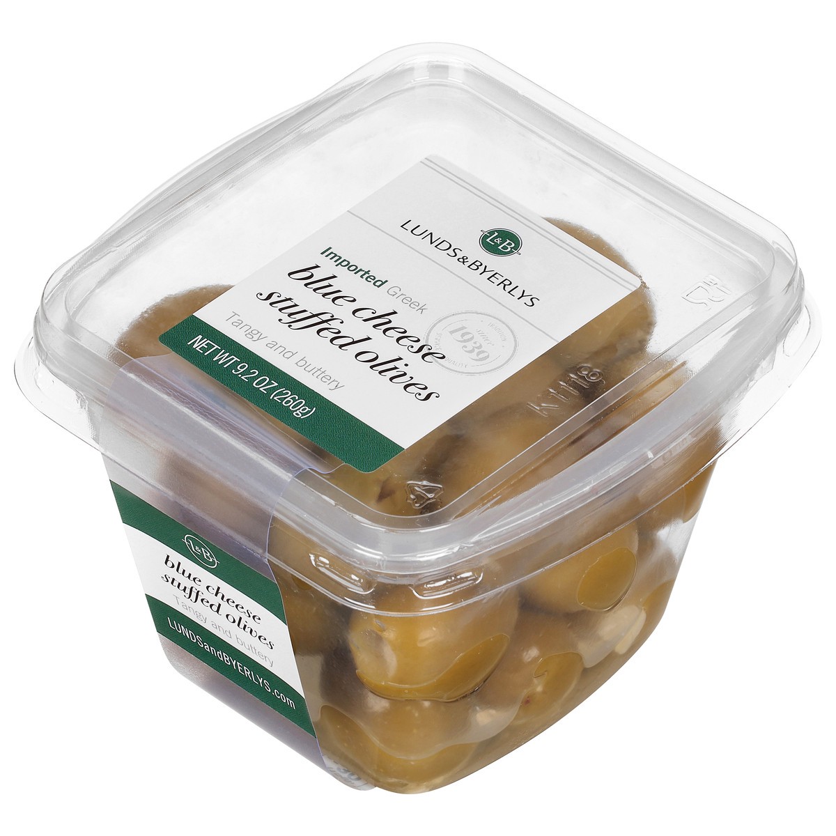slide 13 of 13, Lunds & Byerlys Imported Greek Blue Cheese Stuffed Olives 9.2 oz, 9.2 oz