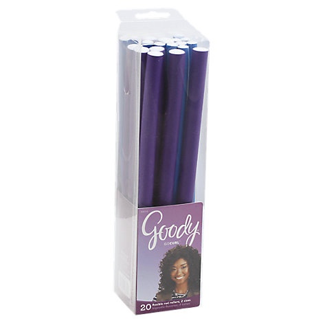 slide 1 of 1, Goody Gocurl Rollers Flexible Rod 2 Sizes, 20 ct