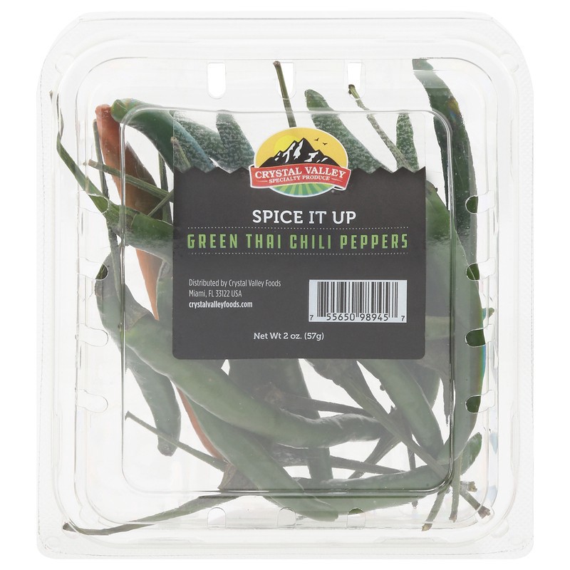 slide 1 of 1, Crystal Valley Green Tea Chili Peppers 2 oz, 2 oz