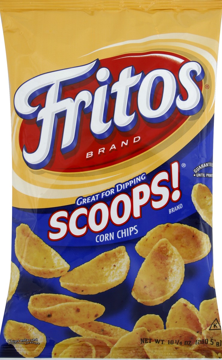 slide 5 of 6, Fritos Corn Chips Scoops, 10.25 oz