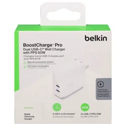 Belkin BoostCharge™ Pro Dual USB-C Wall Charger