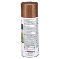 slide 6 of 9, Rust-Oleum Stops Rust Protective Hammered Metal Finish Spray Paint - 210849, Copper, 12 oz