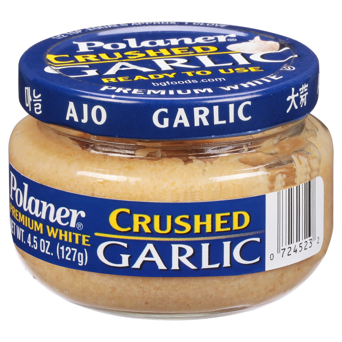 slide 3 of 9, Polaner Crushed Garlic 4.5 oz, 4.5 oz