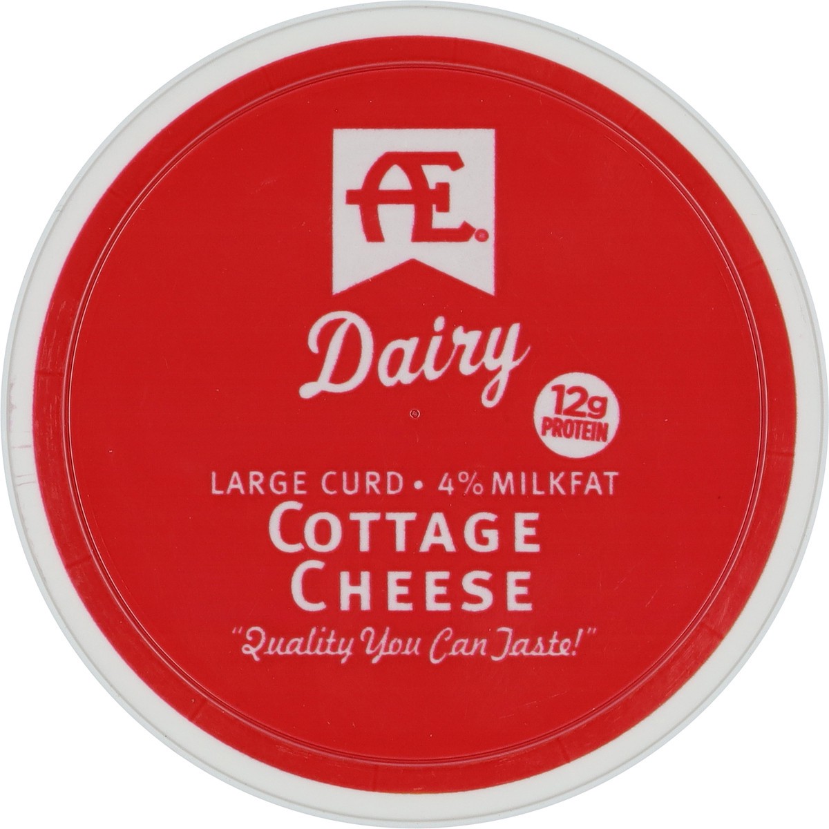 slide 6 of 11, AE Dairy 4% Milkfat Large Curd Cottage Cheese 12 oz, 12 oz