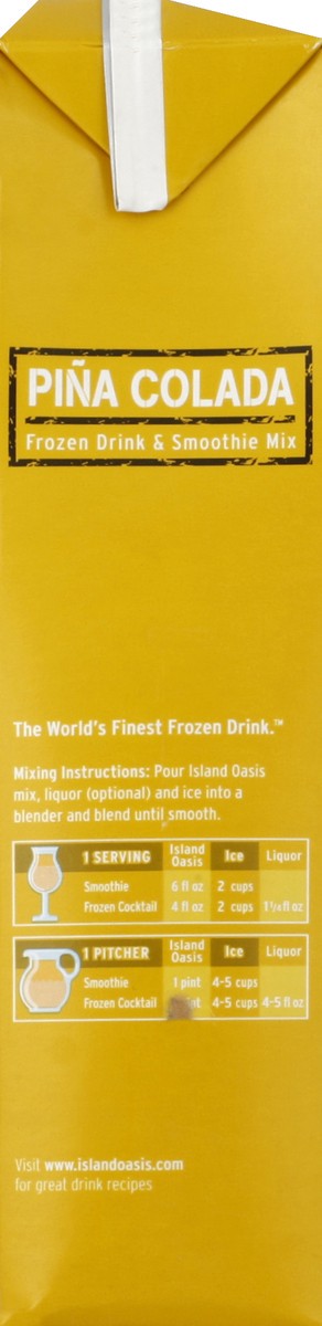 slide 3 of 4, Island Oasis Frozen Drink & Smoothie Mix 33.8 oz, 33.80 oz