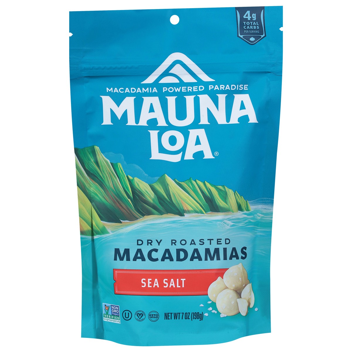slide 11 of 14, Mauna Loa Dry Roasted Sea Salt Macadamias 7 oz, 7 oz