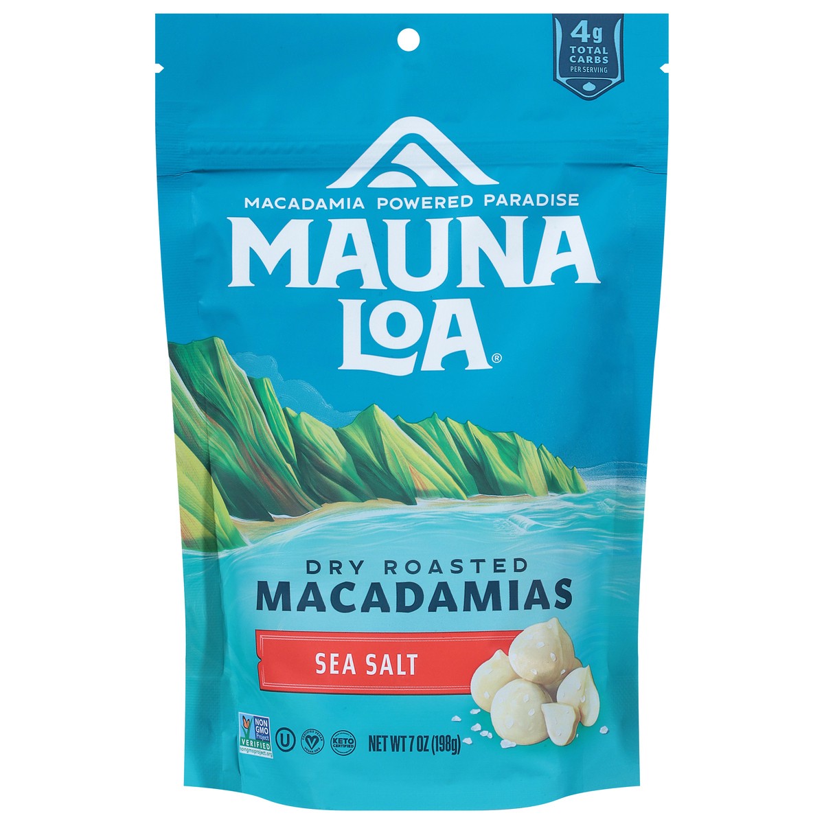 slide 9 of 14, Mauna Loa Dry Roasted Sea Salt Macadamias 7 oz, 7 oz