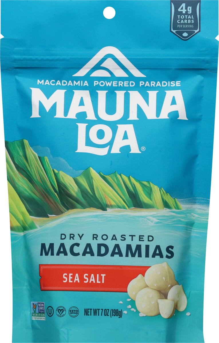 slide 14 of 14, Mauna Loa Dry Roasted Sea Salt Macadamias 7 oz, 7 oz