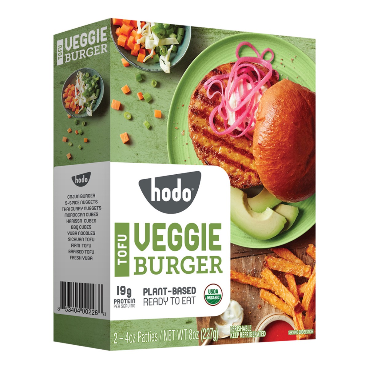 slide 5 of 9, Hodo Tofu Tofu Burger 2 ea, 2 ct